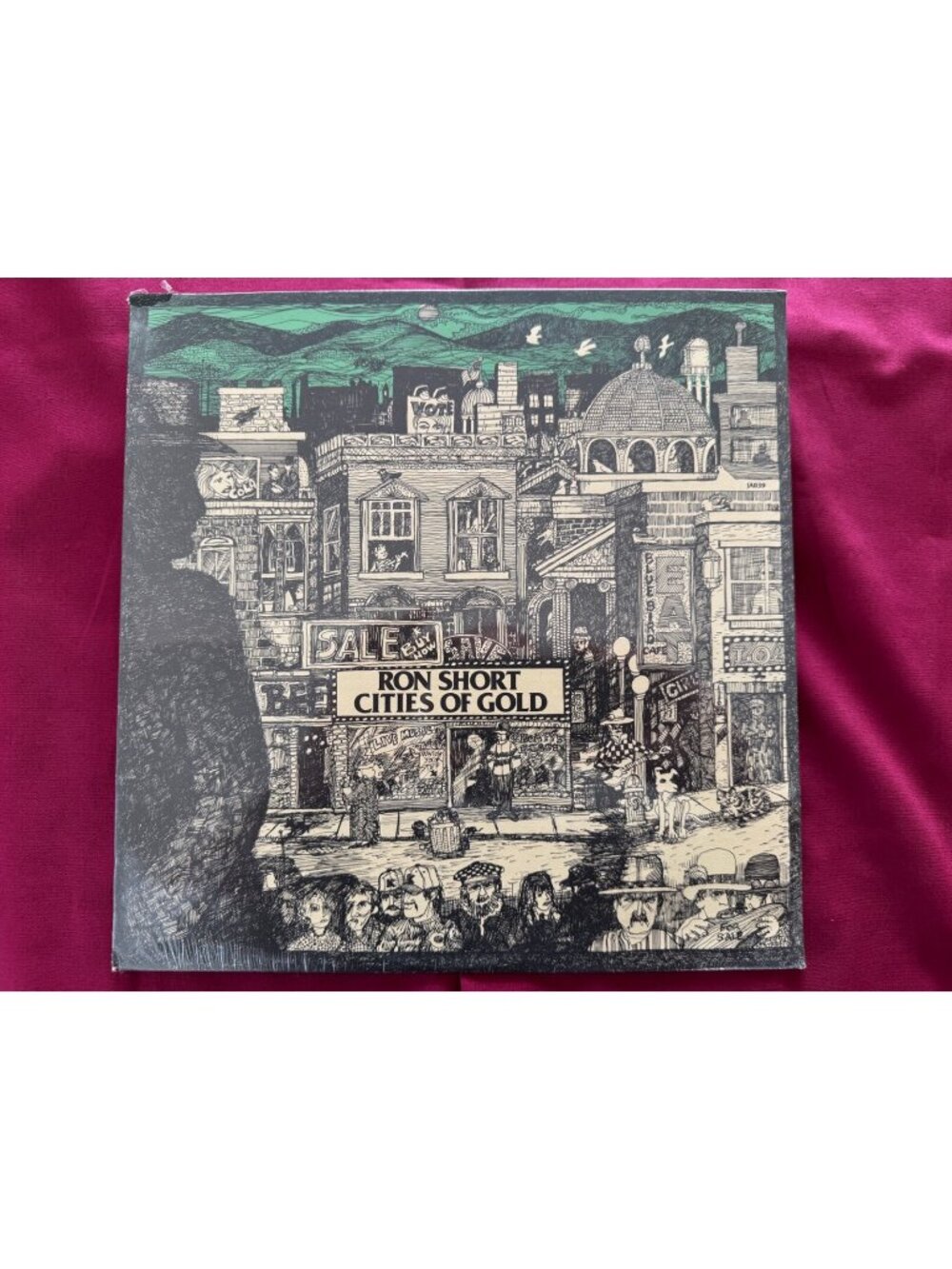 Ron Short "Cities Of Gold" Vinyl Record Album